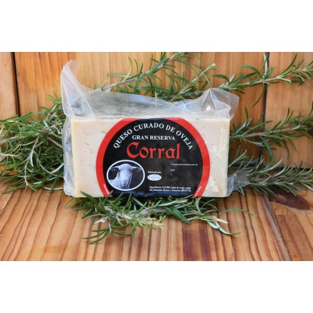 Queso Curado de Oveja. Gran Reserva. 1 Kg